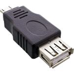 InLine Micro-USB Adapter, Micro-A Stecker an USB A Buchse