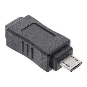 InLine Micro-USB Adapter, Micro-B Stecker an Mini USB 5pol Buchse