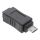 InLine Micro-USB Adapter, Micro-B Stecker an Mini USB 5pol Buchse