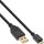 InLine Micro-USB 2.0 Kabel, USB-A ST an Micro-B ST, vergoldete Kontakte, 0,5m