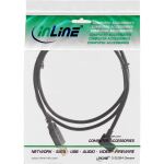 InLine Micro-USB 2.0 Kabel, USB-A ST/Micro-B ST gew., vergoldete Kontakte, 0,5m
