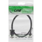 InLine Micro-USB 2.0 Kabel, USB-A Stecker an Micro-B Stecker, schwarz, 5m