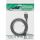 InLine USB 2.0 Flachkabel, USB A an Mini-B, schwarz, 0,5m