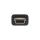 InLine USB 2.0 Mini-Kabel, USB A ST/Mini ST 5pol, schwarz, vergold. Kont., 5m