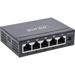 InLine 5-Port Gigabit Switch, 1 Gb/s, Desktop, Metallgehäuse, lüfterlos