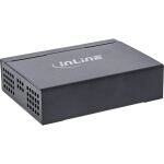 InLine 5-Port Gigabit Switch, 1 Gb/s, Desktop, Metallgehäuse, lüfterlos