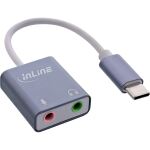 InLine USB Audio Soundadapter, USB-C Kabel