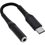 InLine USB-C Audio Adapter auf 3,5mm Klinke, DAC, 15 cm