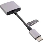 InLine USB-C Audio Adapterkabel, USB-C zu 3,5mm Buchse + PD 30W