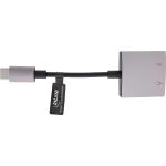 InLine USB-C Audio Adapterkabel, USB-C zu 3,5mm Buchse + PD 30W