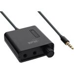 InLine Mobiler Stereo Kopfhörer-Verstärker, mit Bass-Boost, 3,5mm Klinke, 1x IN
