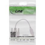 InLine USB Adapter Kabel, USB Stecker A auf 15pol Buchse