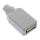 InLine USB PS/2 Adapter, USB Buchse A auf PS/2 Stecker