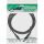 InLine USB 2.0 Mini-Kabel, USB A ST an Mini-B ST (5pol), schwarz, 3m