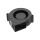 Titan TFD-B7530M12B 76,2x72x29,5mm, radial, 2-Kugellager, schwarz