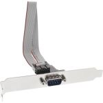 InLine Serielles Slotblech, 9pol Stecker an 10pol...