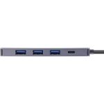 InLine Multifunktions-Hub, 3x USB-A 5 Gb/s, HDMI 4K/60 Hz, USB-C PD 100 W