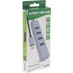 InLine USB-C 3.2 Multi Hub (4x USB-A 5Gb/s), OTG, Aluminiumgehäuse
