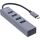 InLine USB-C 3.2 Multi Hub (4x USB-A 5Gb/s), OTG, Aluminiumgehäuse