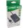 InLine USB 2.0 Hub, 4 Port, schwarz, mit USB DC Kabel, Kabel 30cm