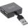 InLine USB 2.0 4-Port Hub, USB-A Stecker auf 4x USB-A Buchse, Kabel 4cm