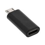 InLine USB 2.0 Adapter, Micro-USB Stecker auf USB-C Buchse
