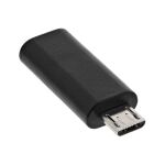 InLine USB 2.0 Adapter, Micro-USB Stecker auf USB-C Buchse