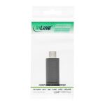 InLine USB 2.0 Adapter, Micro-USB Stecker auf USB-C Buchse