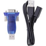 InLine USB zu Seriell Adapter, ST A an 9pol Sub D ST, mit USB Verlängerung 0,8m