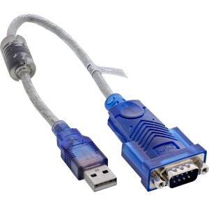 InLine USB zu Seriell Adapterkabel Premium, Stecker A an 9pol Sub D Stecker
