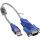 InLine USB zu Seriell Adapterkabel Premium, Stecker A an 9pol Sub D Stecker