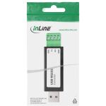 InLine USB zu Seriell RS-232 Konverter, USB-A zu 4pol Terminal