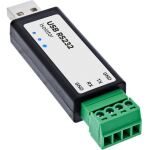 InLine 33307B Serieller Konverter/Repeater/Isolator USB 2.0 RS-232 Schwarz