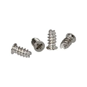 InLine Lüfterschrauben, 5,0x10,0mm, silbern 50er Pack