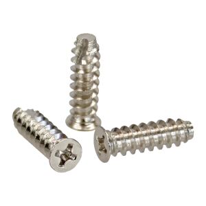InLine Lüfterschrauben, 5x16mm, silbern 50er Pack