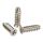 InLine Lüfterschrauben, 5x16mm, silbern 100er Pack