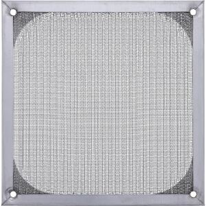 InLine Lüftergitter, Aluminium Filter, 140 x 140 mm, silber