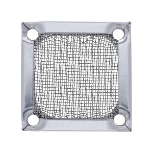 InLine Lüftergitter, Aluminium Filter, 40 x 40 mm, silber