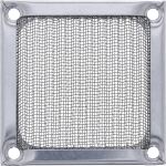 InLine Lüftergitter, Aluminium Filter, 60 x 60 mm, silber