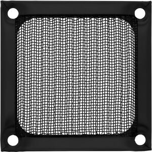 InLine Lüftergitter, Aluminium Filter, 60 x 60 mm, schwarz