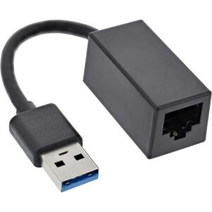 InLine USB 3.2 Netzwerkadapter Kabel, Gigabit Netzwerk, USB-A