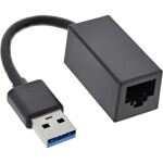 InLine USB 3.2 Netzwerkadapter Kabel, Gigabit Netzwerk, USB-A