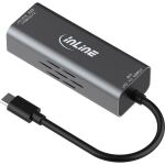 InLine USB-C zu RJ45 PoE-Adapter, mit Überspannungsschutz