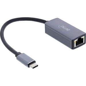 InLine USB 3.2 Netzwerk-Adapterkabel, 2,5 Gb/s Gigabit Netzwerk, USB-C