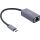 InLine USB 3.2 Netzwerk-Adapterkabel, 2,5 Gb/s Gigabit Netzwerk, USB-C