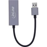 InLine USB 3.2 Netzwerkadapter Kabel, USB-A zu RJ45 Gigabit Netzwerk