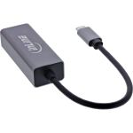 InLine USB 3.2 Netzwerkadapter Kabel, USB-C zu RJ45 Gigabit Netzwerk