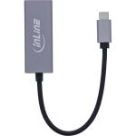 InLine USB 3.2 Netzwerkadapter Kabel, USB-C zu RJ45 Gigabit Netzwerk