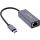 InLine USB 3.2 Netzwerkadapter Kabel, USB-C zu RJ45 Gigabit Netzwerk