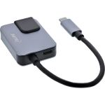 InLine USB-C 3-in-1 Adapter, Gigabit, Audio, PD 3.0